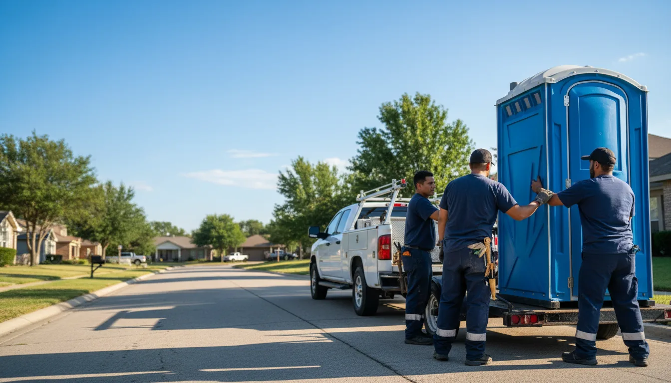 Portable Toilet Rental in Des Arc, AR near me